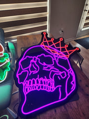 Skull Neon Sign