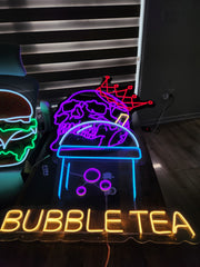 Bubble Tea Neon Sign