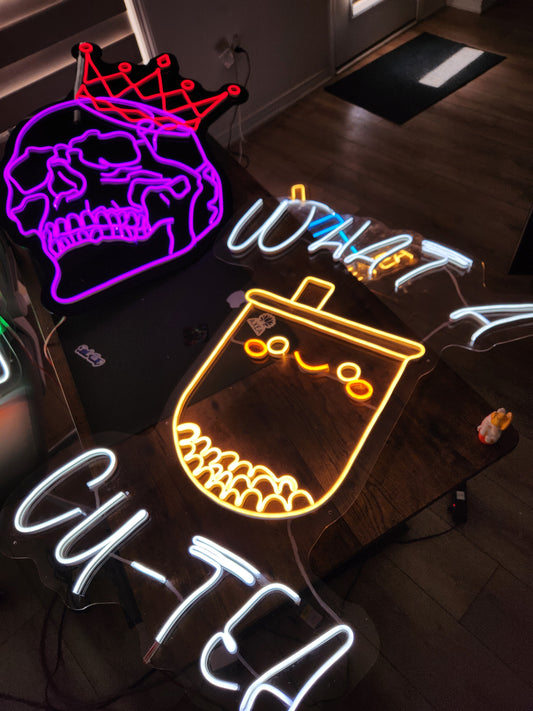 What a Cu-Tea Neon Sign