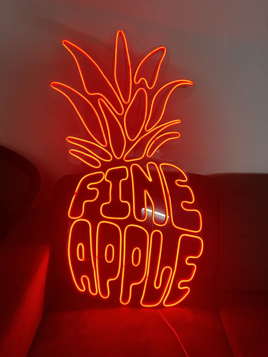 Fine Apple Neon Sign